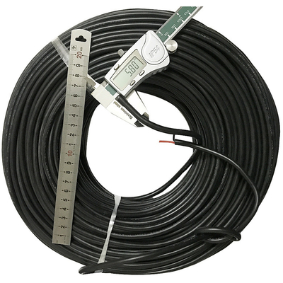 метр гибкого кабеля 100 2x1mm резиновый изолированный/крен для радиотехнической аппаратуры
