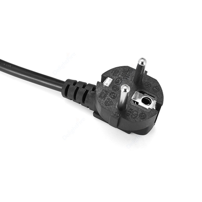шнур питания ноутбука силового кабеля 250V 2.5A 2Pin 1.5Meter ЕС стандартный со штепсельной вилкой
