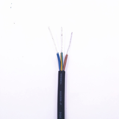 Ядра изолированного кабеля 3 H05RN-F 3x0.75mm2 кабель резинового резиновый