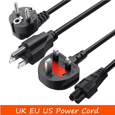 Силовой кабель PIN шнура питания 1m 1.5m 2m Великобритания 3 бытовой техники ASTA Великобритании